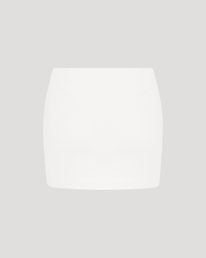 Mini Skirt White