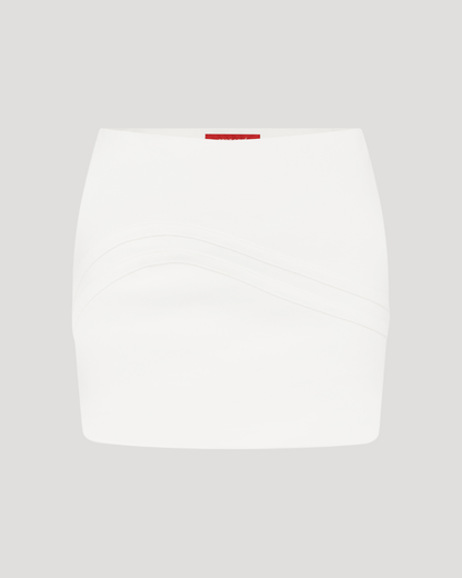 Mini Skirt White